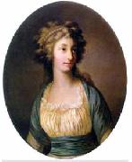 Joseph Friedrich August Darbes Portrait of Dorothea von Medem France oil painting artist